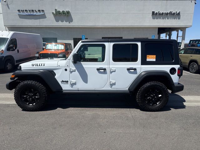 Certified 2022 Jeep Wrangler Unlimited Willys SUV