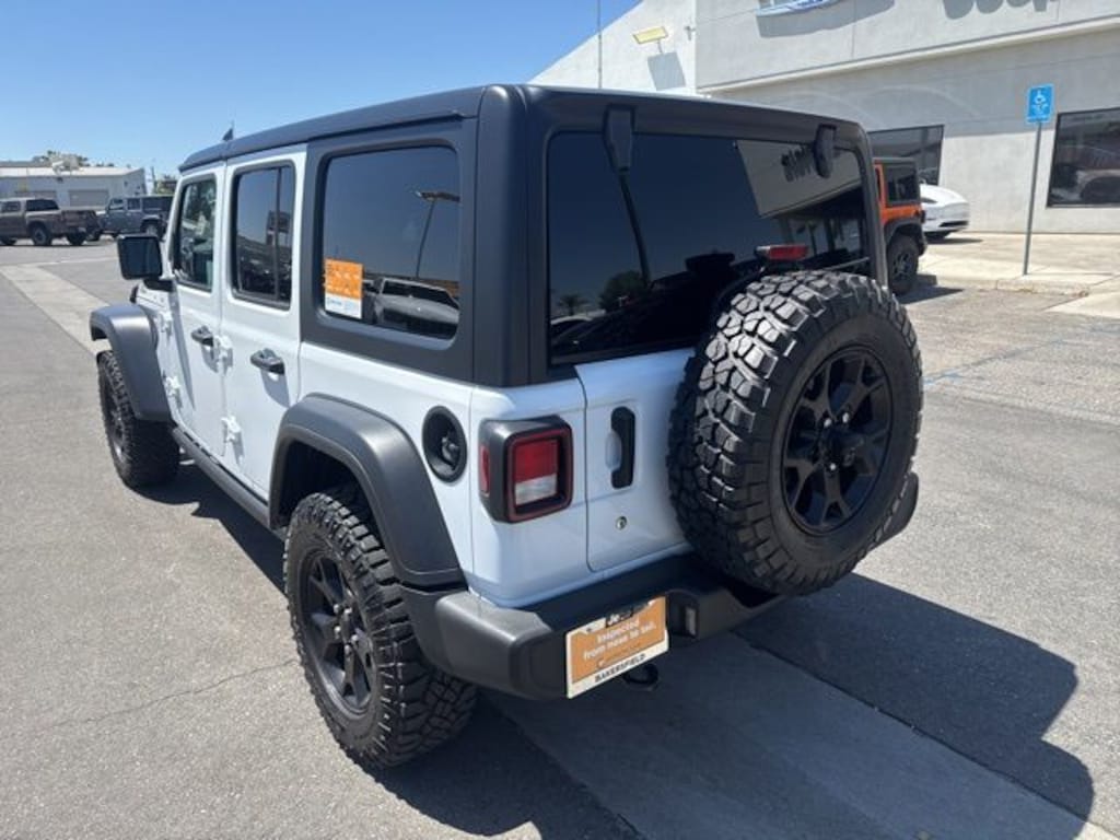 Certified 2022 Jeep Wrangler Unlimited Willys SUV