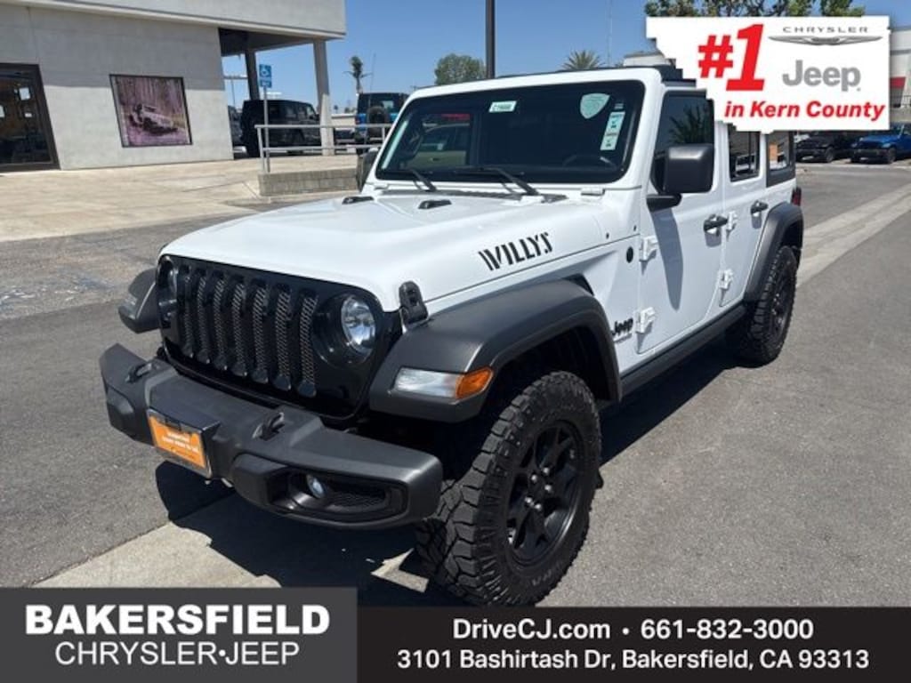 Certified 2022 Jeep Wrangler Unlimited Willys SUV