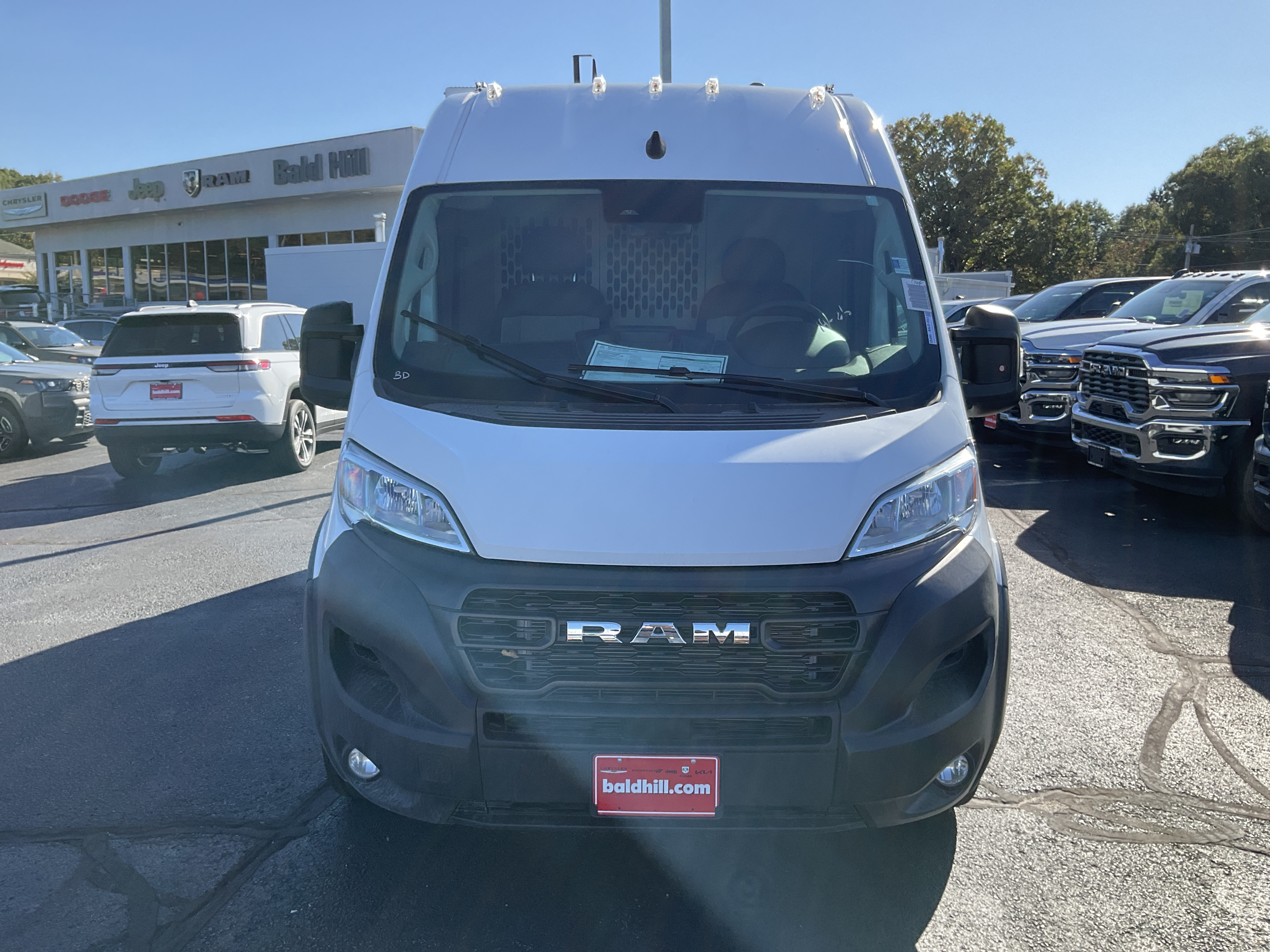 New 2026 Ram ProMaster PROMASTER 3500 TRADESMAN CARGO VAN HIGH ROOF 159' Cargo Van