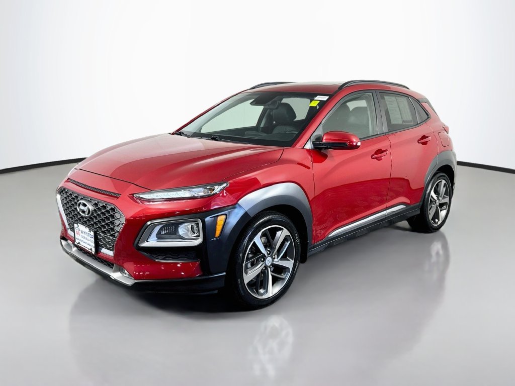 Used 2021 Hyundai Kona Limited with VIN KM8K3CA51MU694591 for sale in Raynham, MA