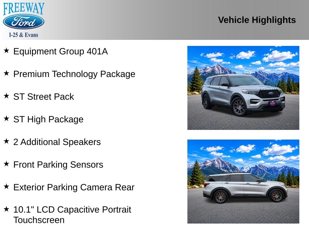 Certified 2022 Ford Explorer ST SUV