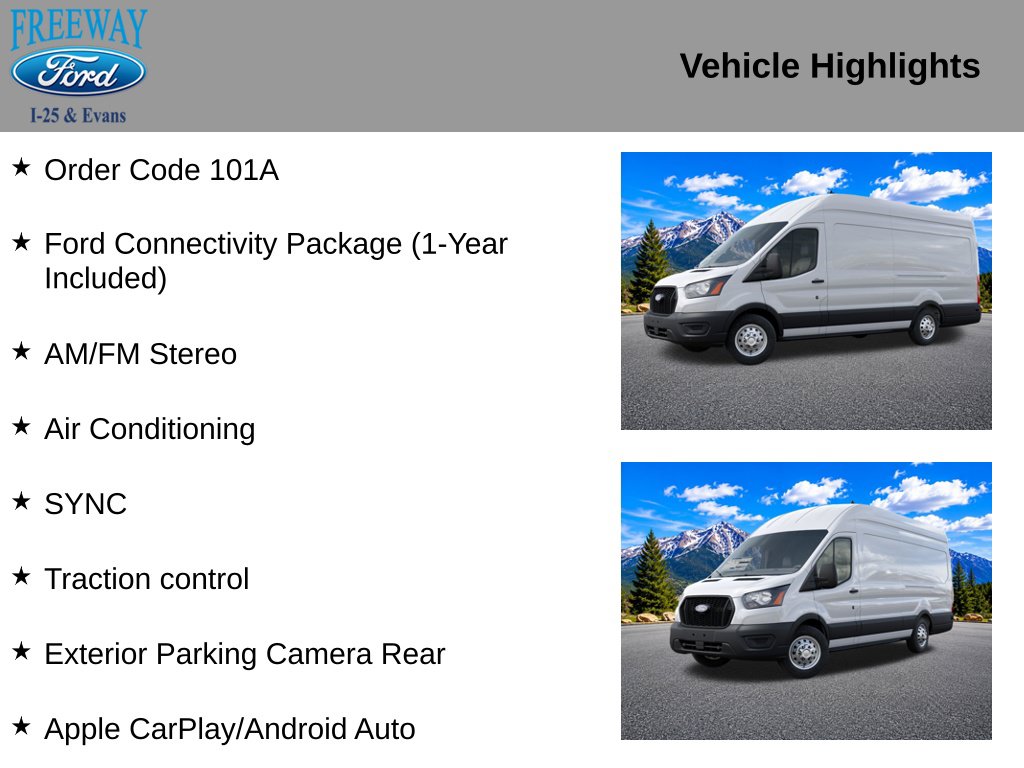 New 2027 Ford Transit-350 Base Cargo Van