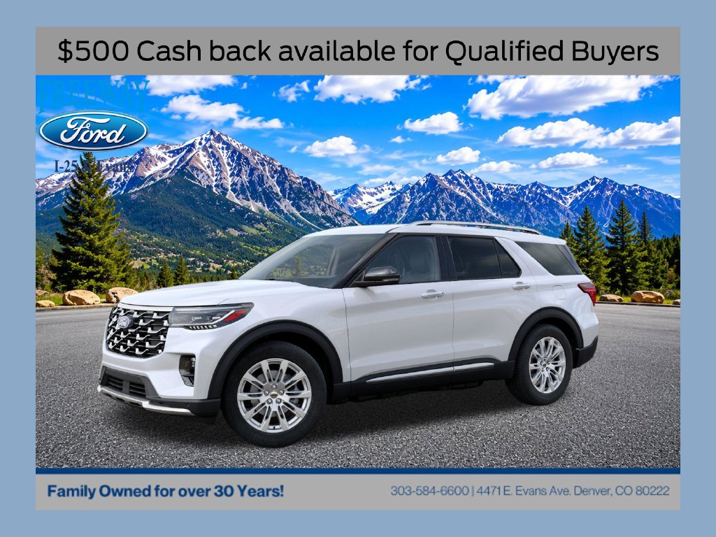 New 2027 Ford Explorer Platinum SUV