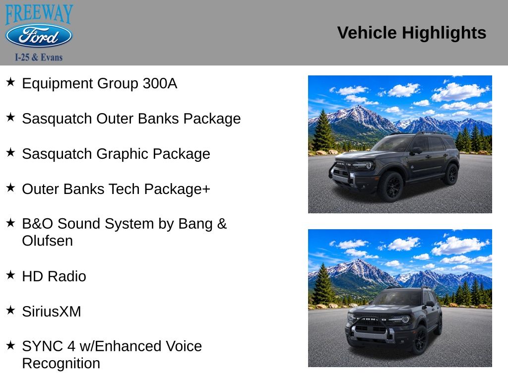 2025 Ford Bronco Sport Outer Banks - Photo 2