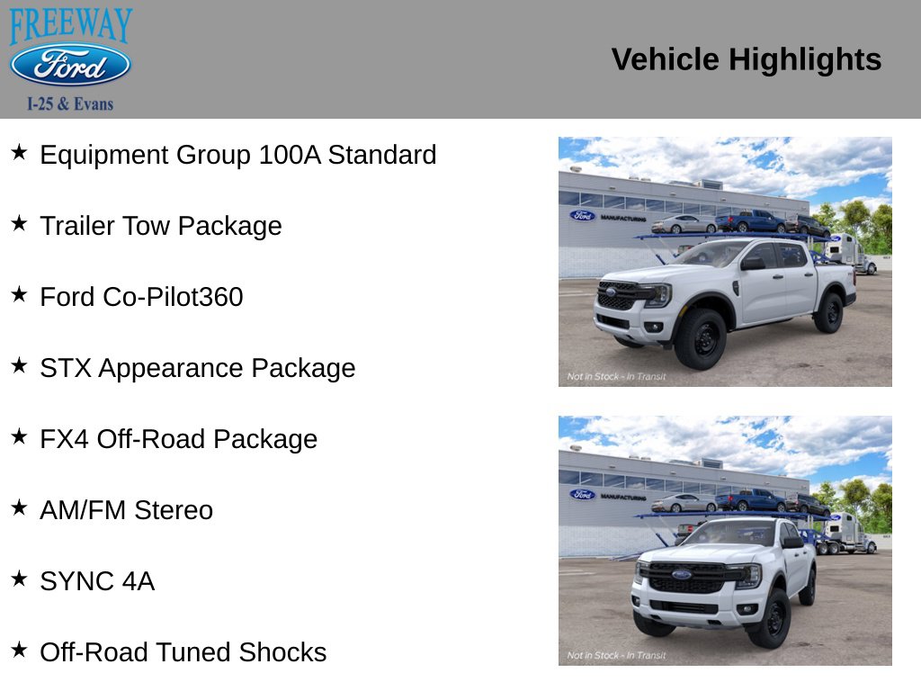New 2026 Ford Ranger XL Truck
