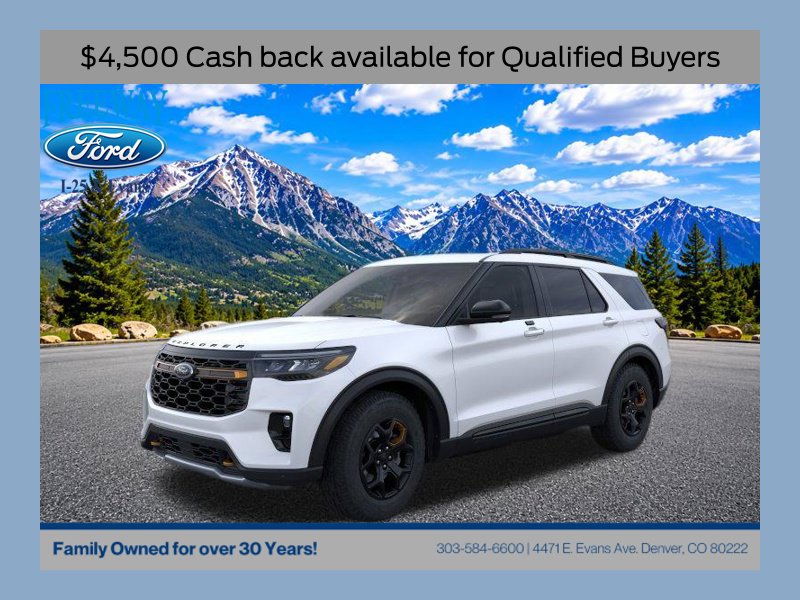 New 2026 Ford Explorer Tremor SUV