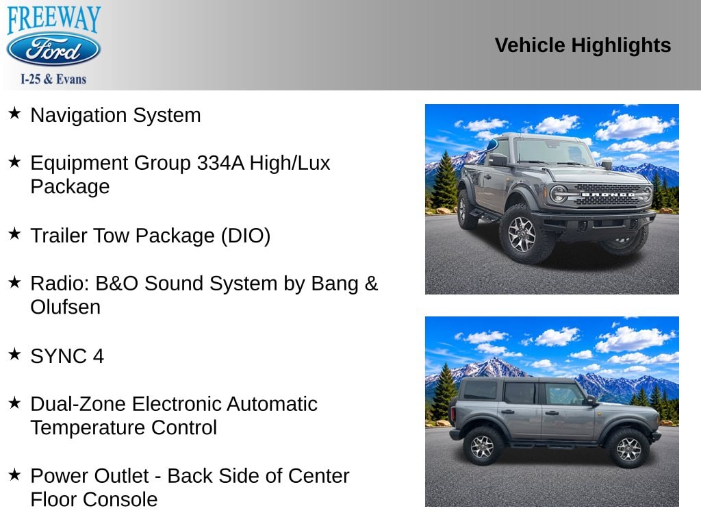 Used 2024 Ford Bronco Badlands SUV