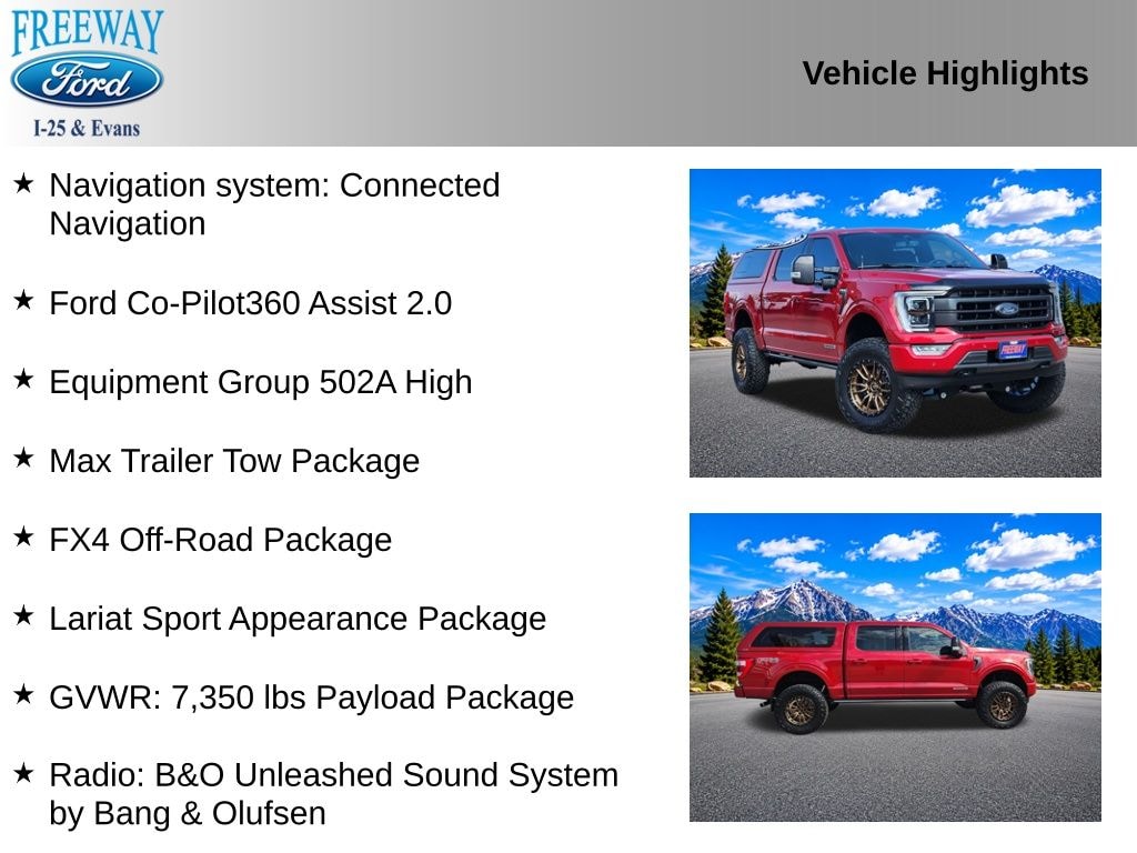 Used 2023 Ford F-150 Lariat Truck