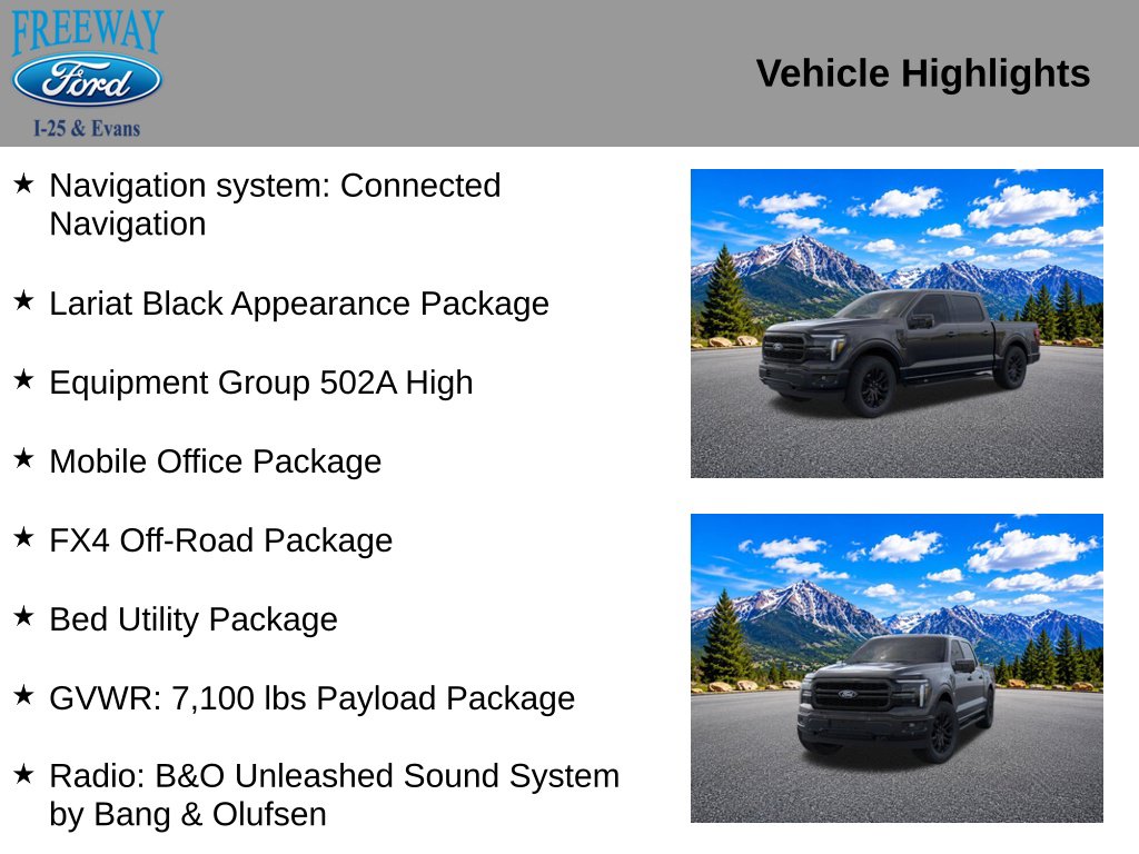 New 2026 Ford F-150 Lariat Truck