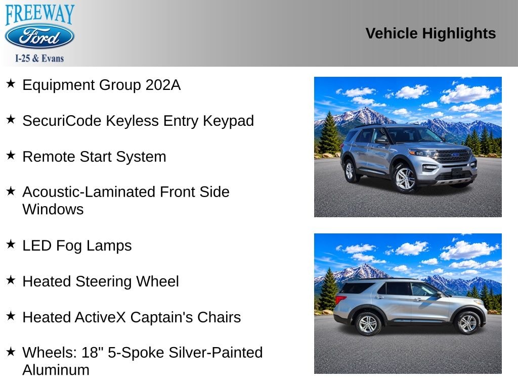 Certified 2023 Ford Explorer XLT SUV