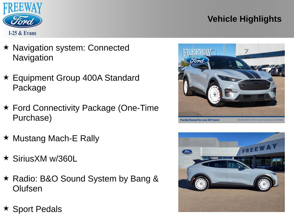 Certified 2025 Ford Mustang Mach-E GT SUV