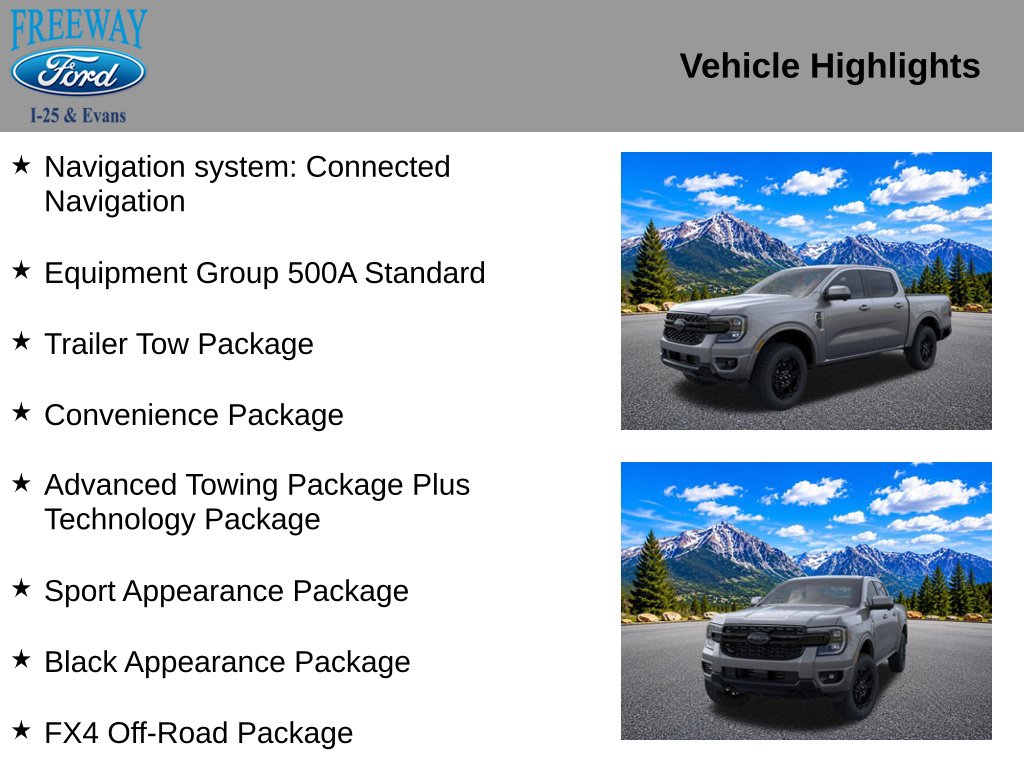 New 2026 Ford Ranger Lariat Truck