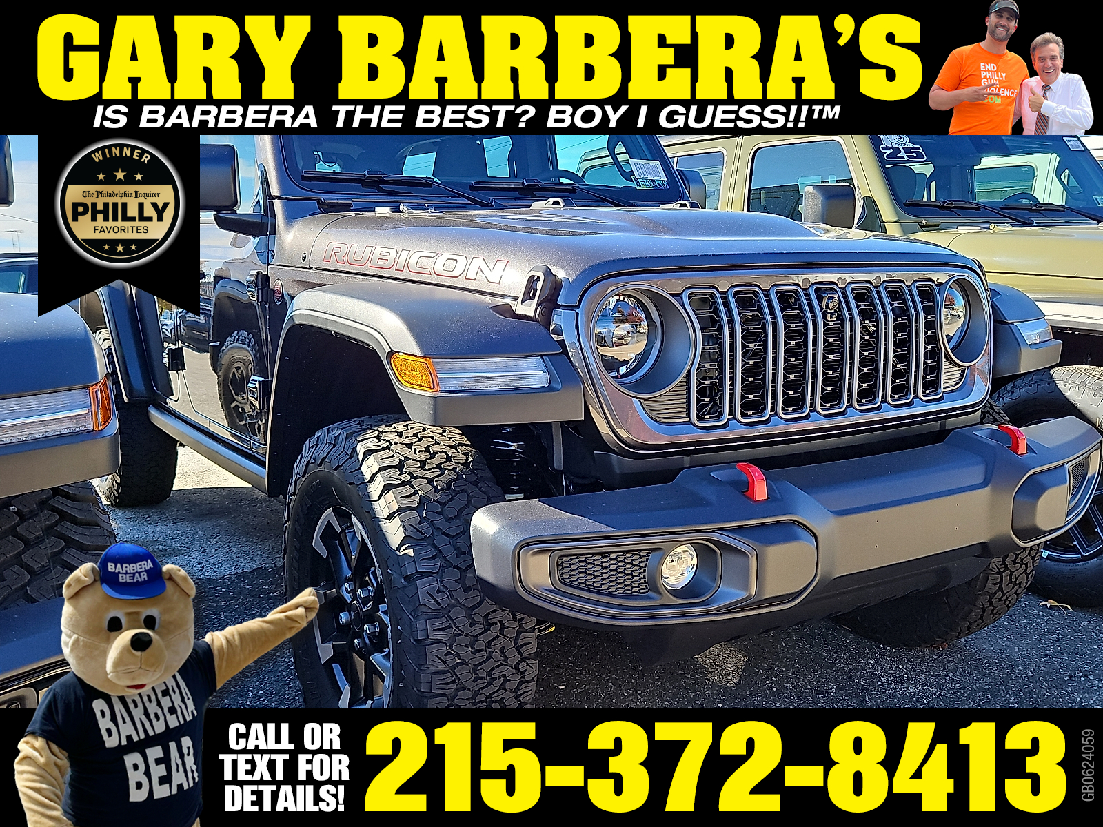 New 2026 Jeep Wrangler 4-DOOR RUBICON Sport Utility 4x4 for Sale or Lease in Philadelphia, PA