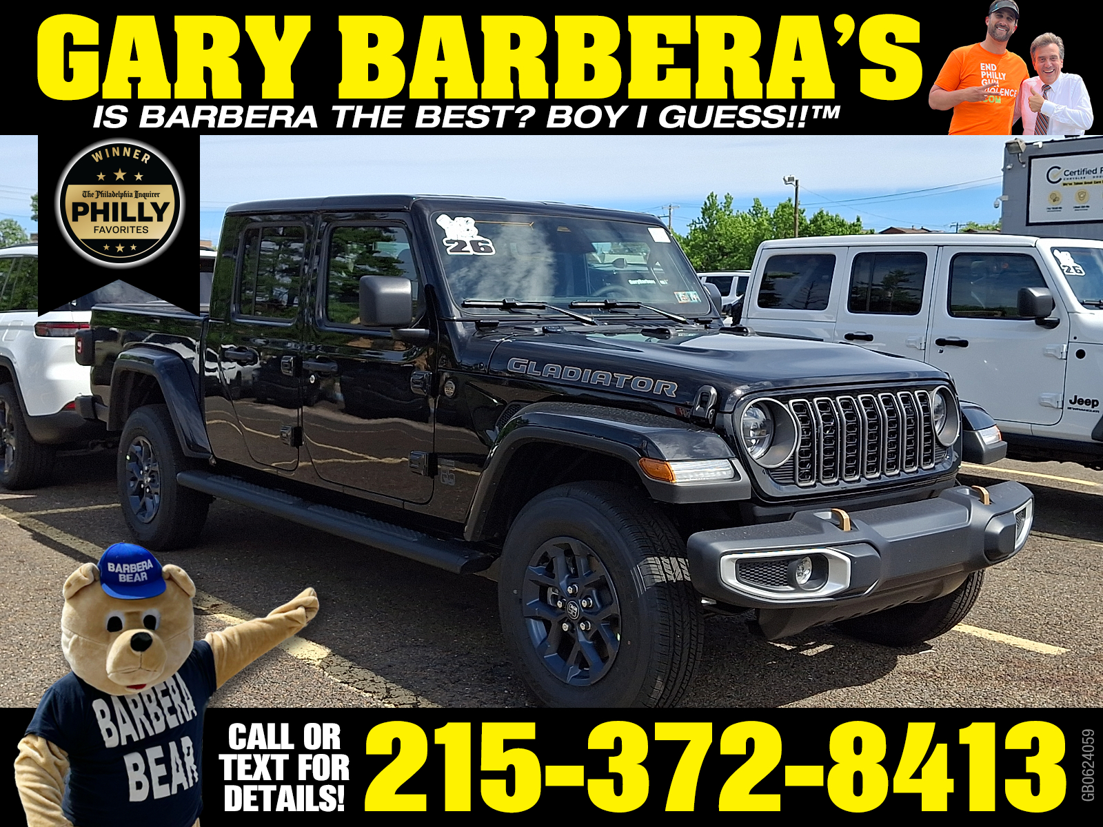 New 2026 Jeep Gladiator 85TH ANNIVERSARY EDITION 4X4 Pickup
