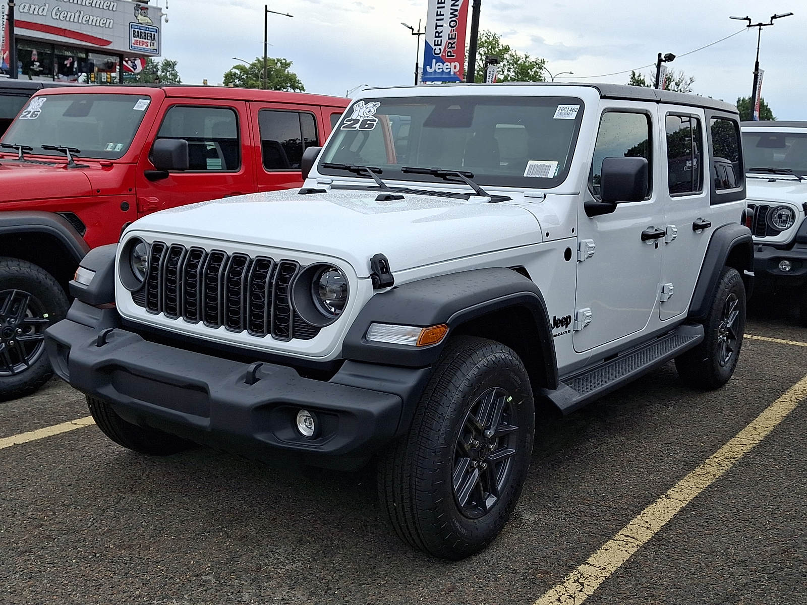 New 2026 Jeep Wrangler 4-DOOR SPORT S Sport Utility