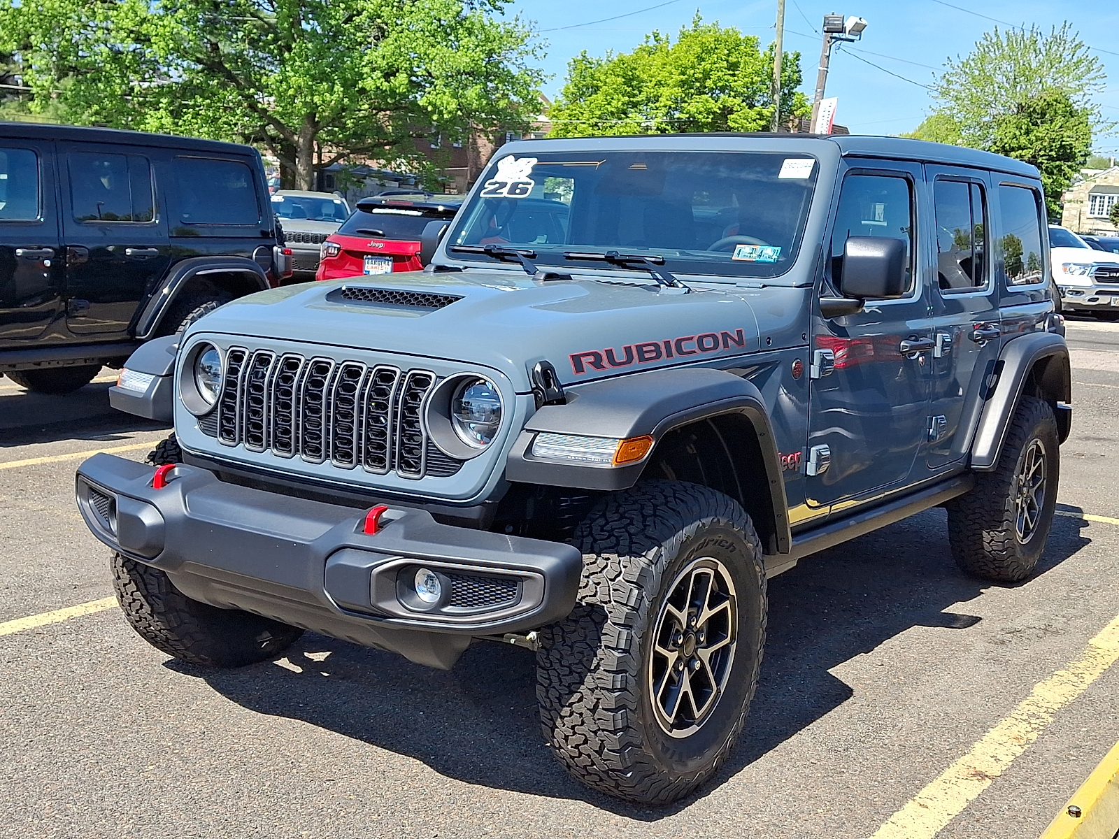 New 2026 Jeep Wrangler 4-DOOR RUBICON Sport Utility