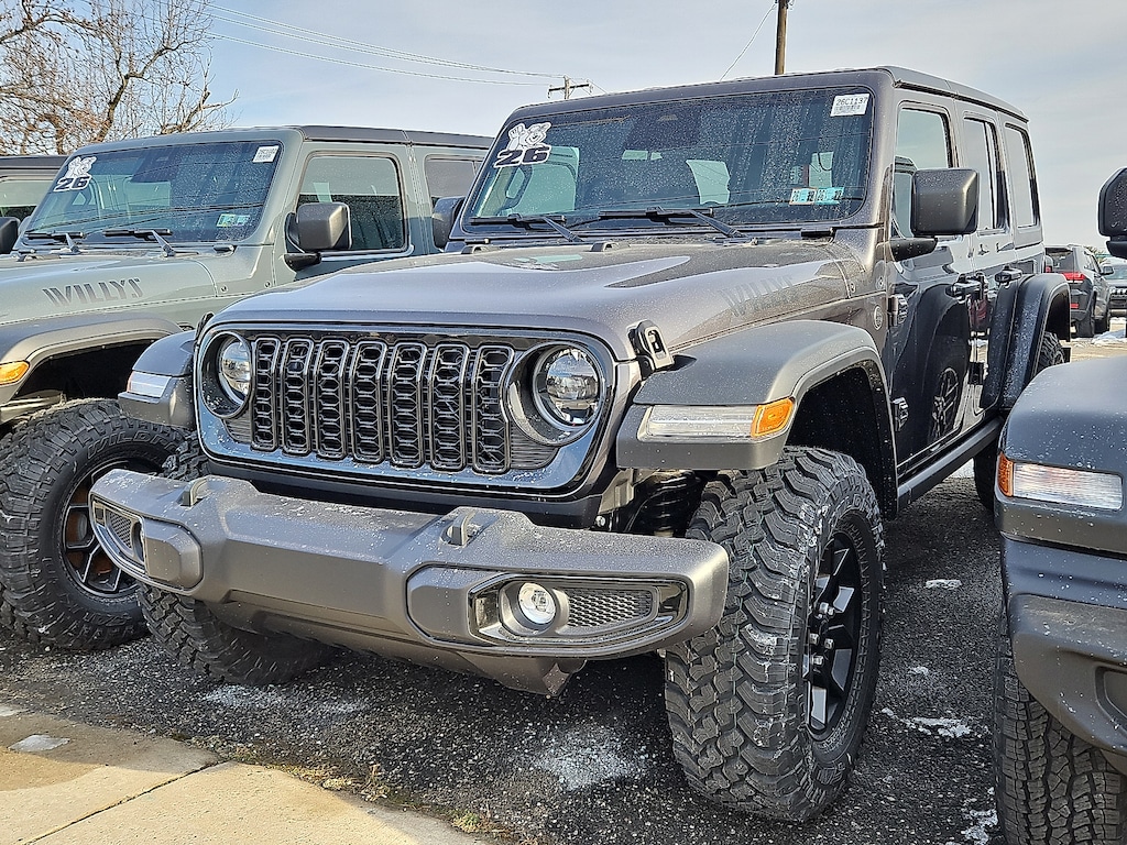 New 2026 Jeep Wrangler 4-DOOR WILLYS Sport Utility