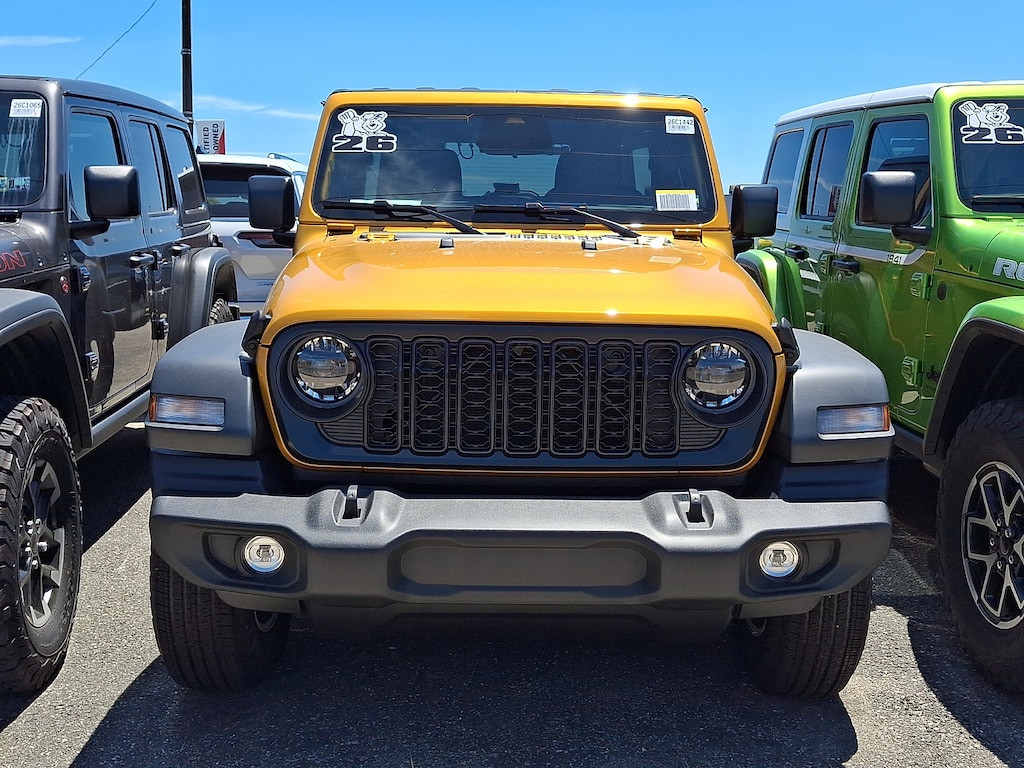 New 2026 Jeep Wrangler 4-DOOR SPORT S Sport Utility
