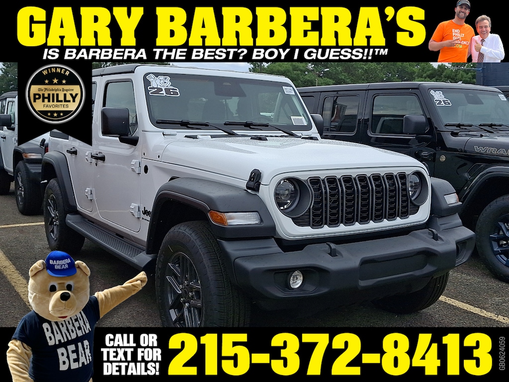 New 2026 Jeep Wrangler 4-DOOR SPORT S Sport Utility