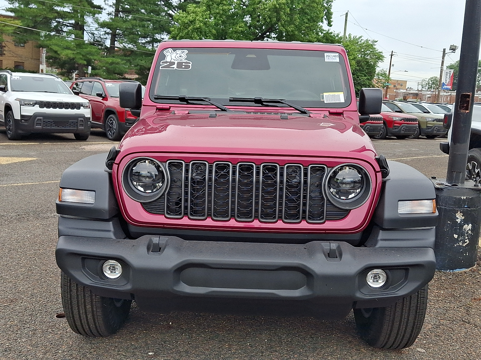 New 2026 Jeep Wrangler 4-DOOR SPORT S Sport Utility