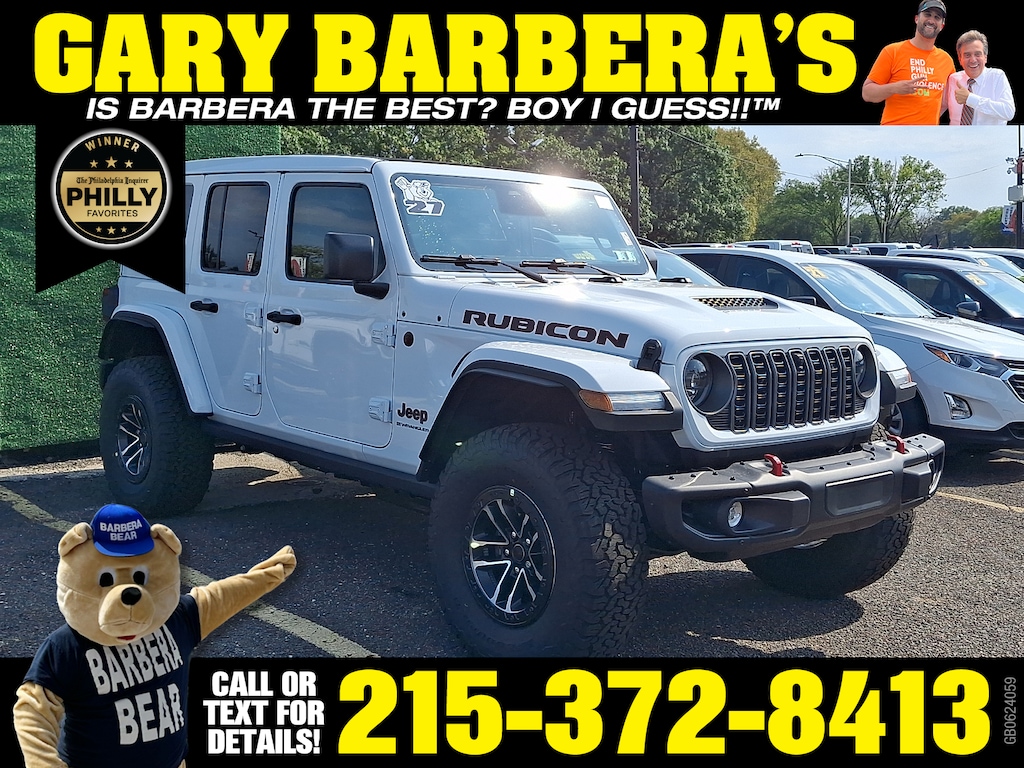 New 2027 Jeep Wrangler 4-DOOR RUBICON X Sport Utility