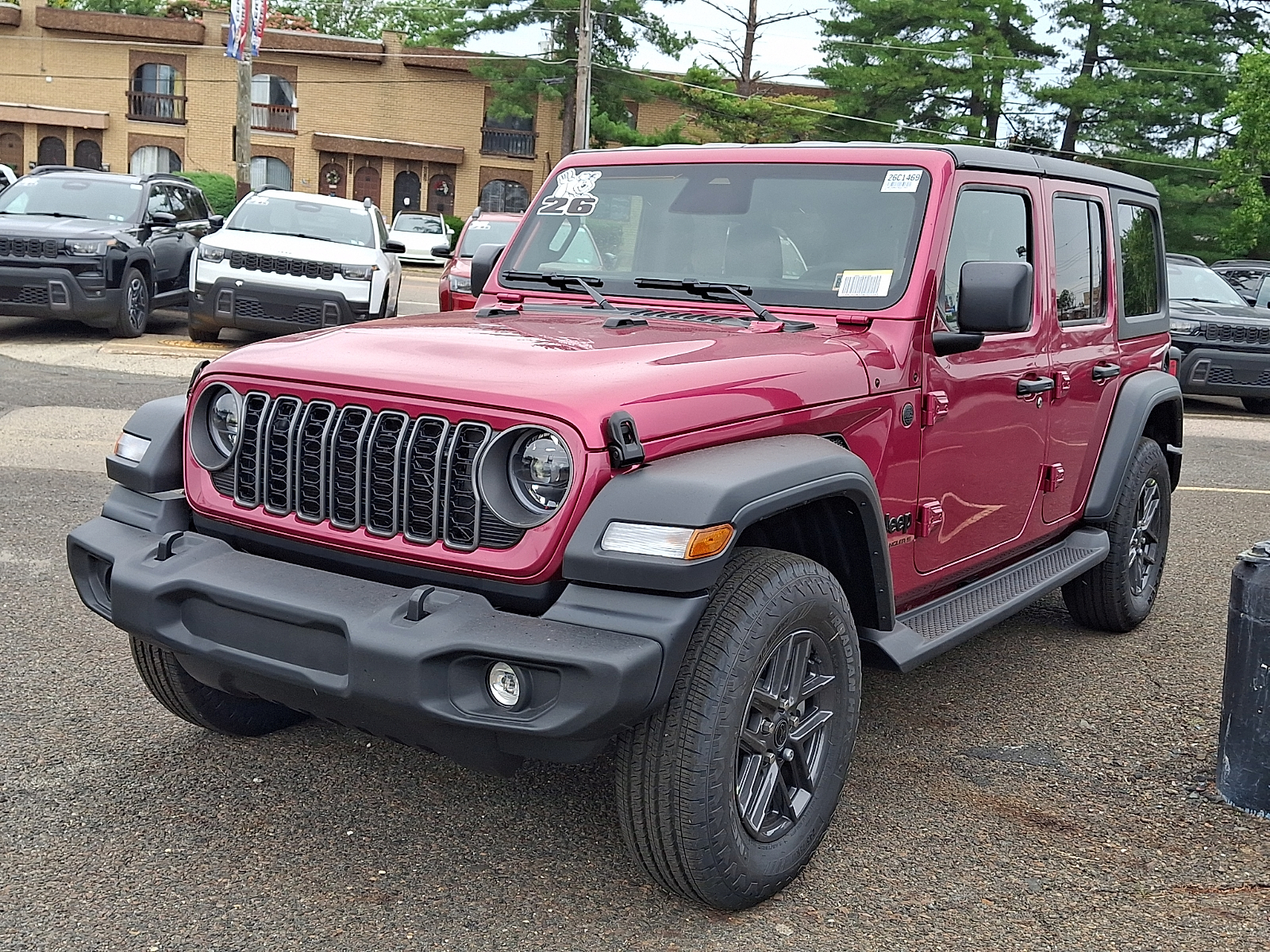 New 2026 Jeep Wrangler 4-DOOR SPORT S Sport Utility