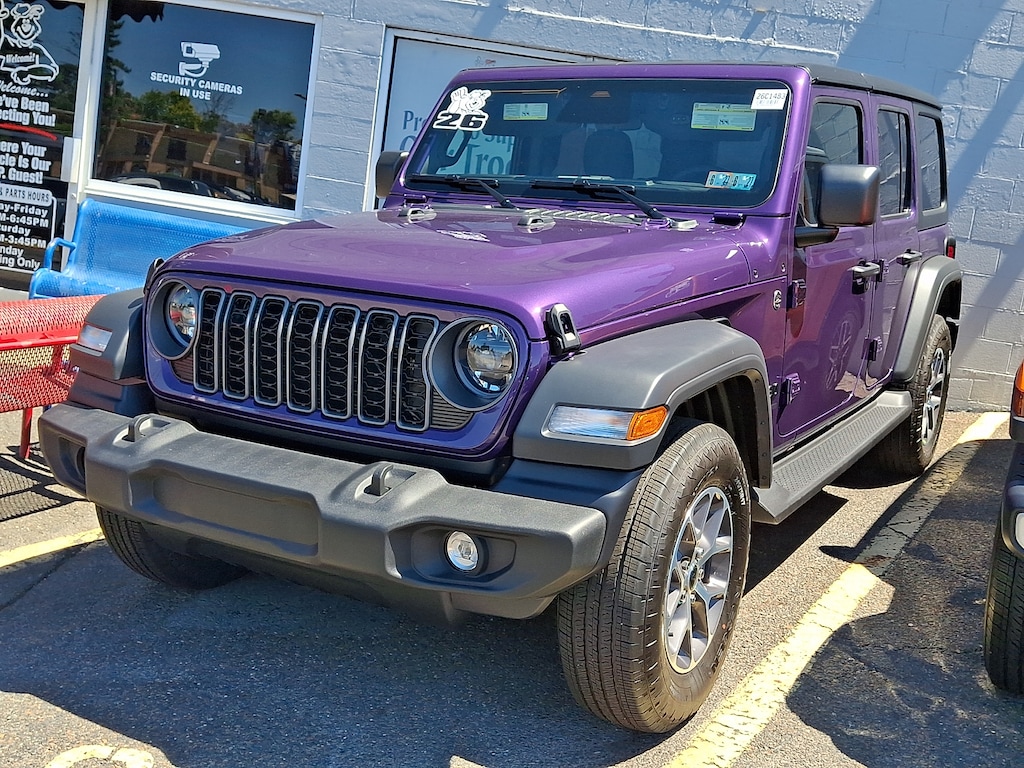 New 2026 Jeep Wrangler 4-DOOR SPORT S Sport Utility