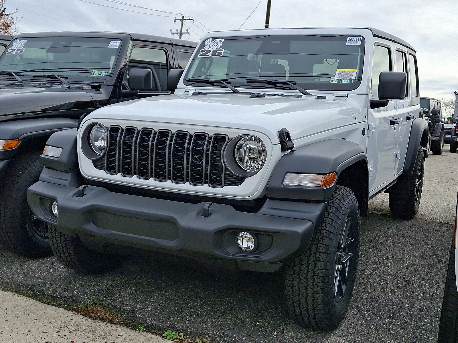 New 2026 Jeep Wrangler 4-DOOR SPORT S Sport Utility