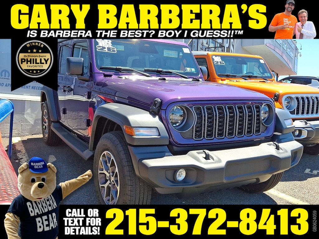 New 2026 Jeep Wrangler 4-DOOR SPORT S Sport Utility