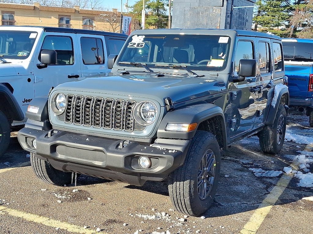 New 2026 Jeep Wrangler 4-DOOR SPORT S Sport Utility
