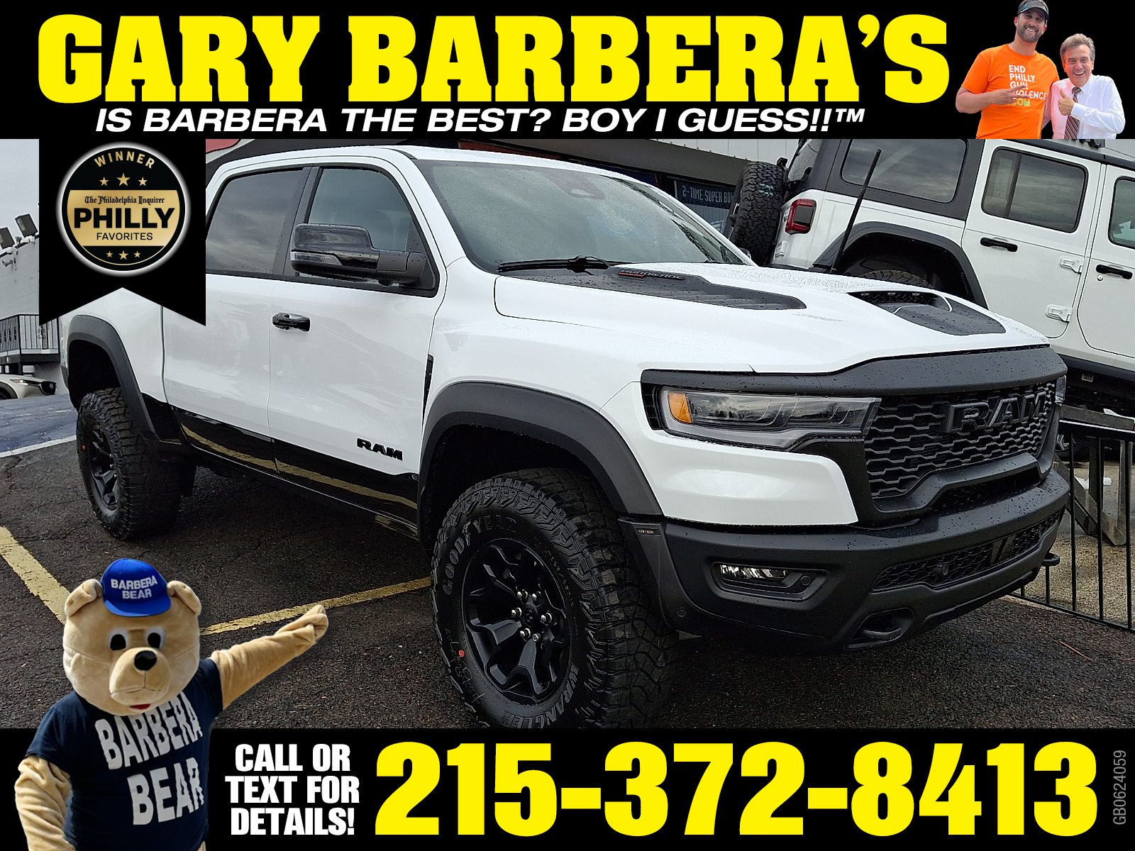 New 2026 Ram 1500 RHO CREW CAB 4X4 5'7 BOX Pickup