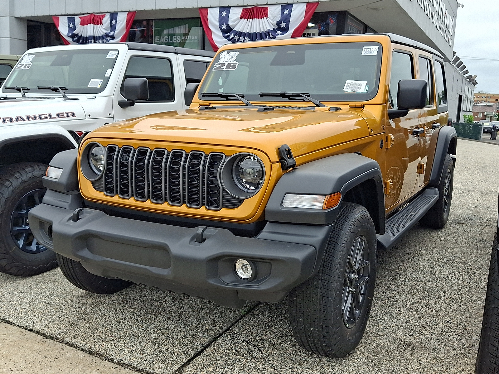 New 2026 Jeep Wrangler 4-DOOR SPORT S Sport Utility