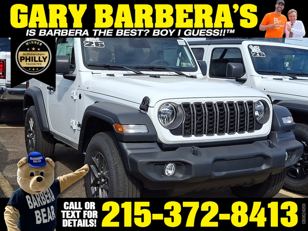 New 2026 Jeep Wrangler 2-DOOR SPORT S Sport Utility