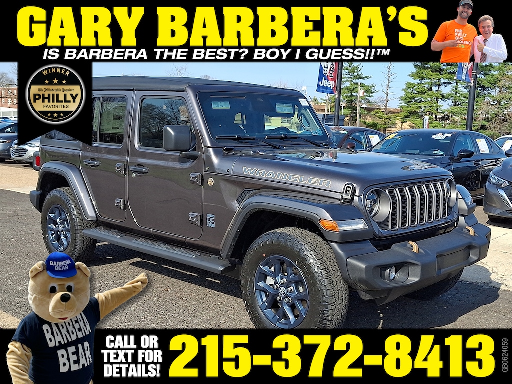 New 2026 Jeep Wrangler 4-DOOR 85TH ANNIVERSARY EDITION Sport Utility