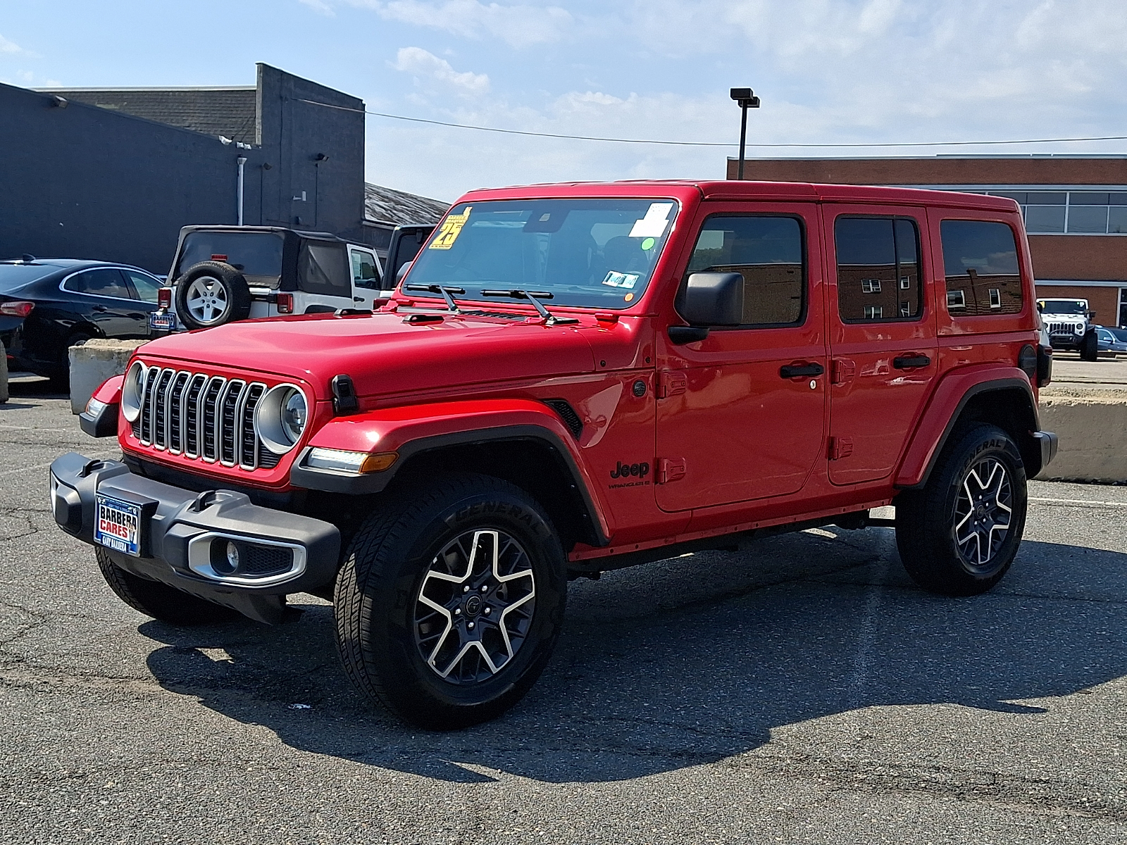 Used 2025 Jeep Wrangler 4-Door Sahara 4x4 Sport Utility