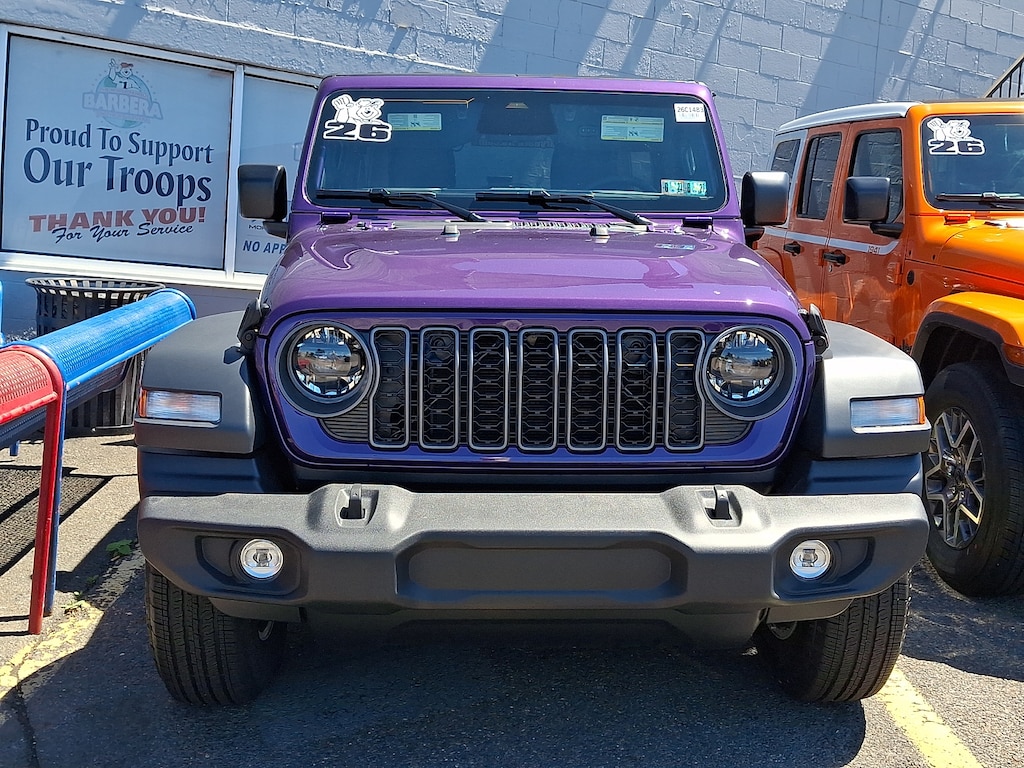 New 2026 Jeep Wrangler 4-DOOR SPORT S Sport Utility