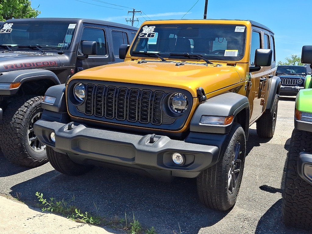 New 2026 Jeep Wrangler 4-DOOR SPORT S Sport Utility