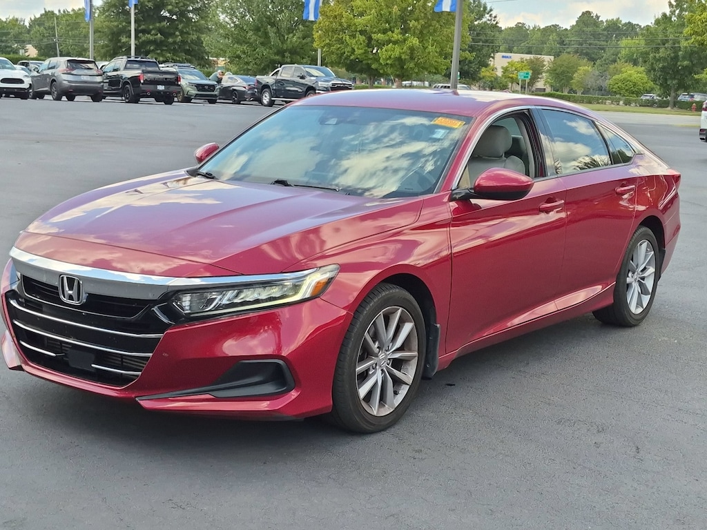 Certified 2021 Honda Accord LX 1.5T Sedan