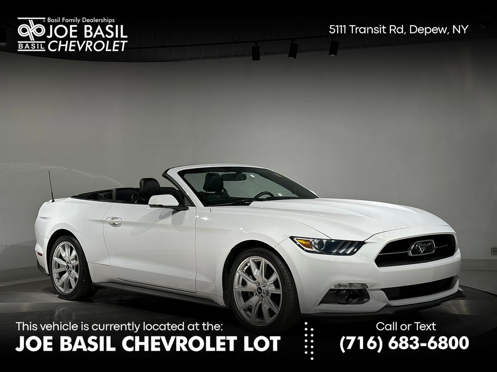 Used 2015 Ford Mustang Ecoboost Premium Convertible