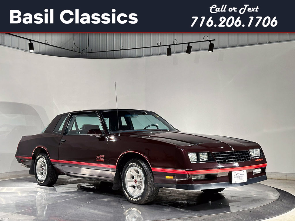Used 1987 Chevrolet Monte Carlo Coupe