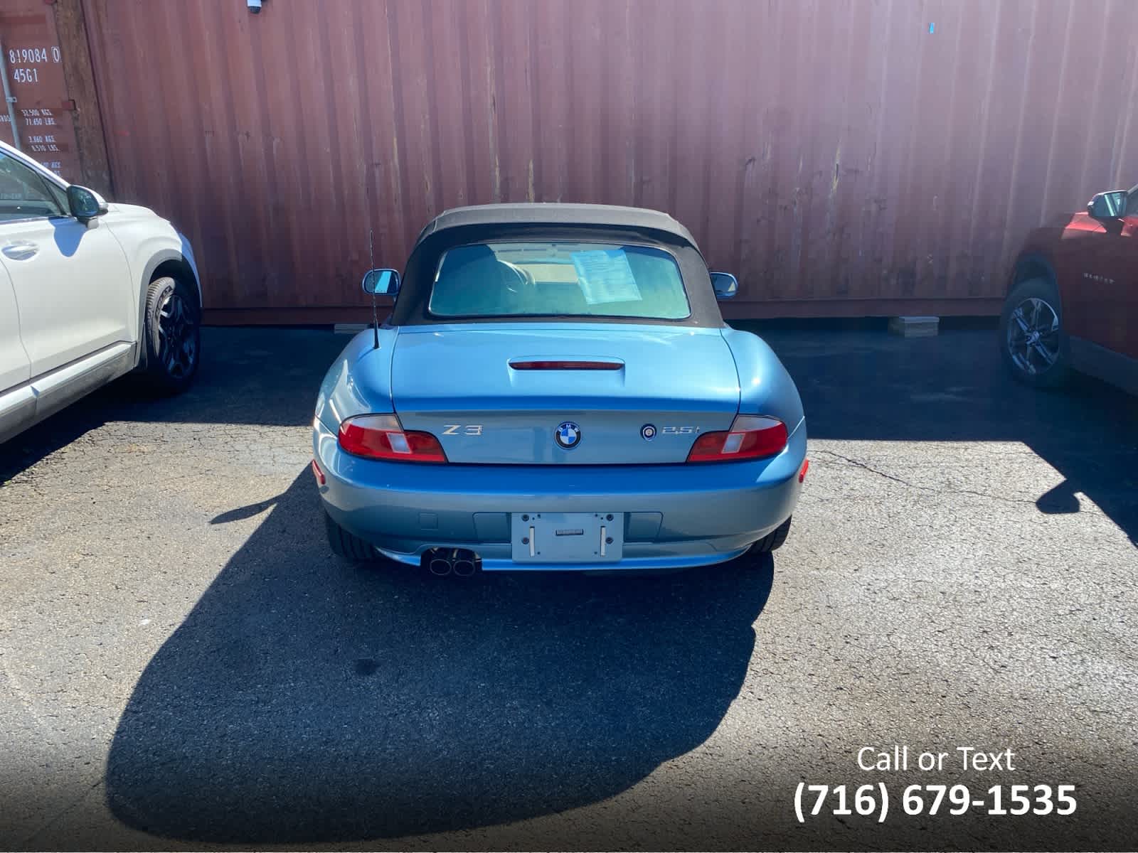 Used 2002 BMW Z3 2.5i 2.5i Z3 Roadster