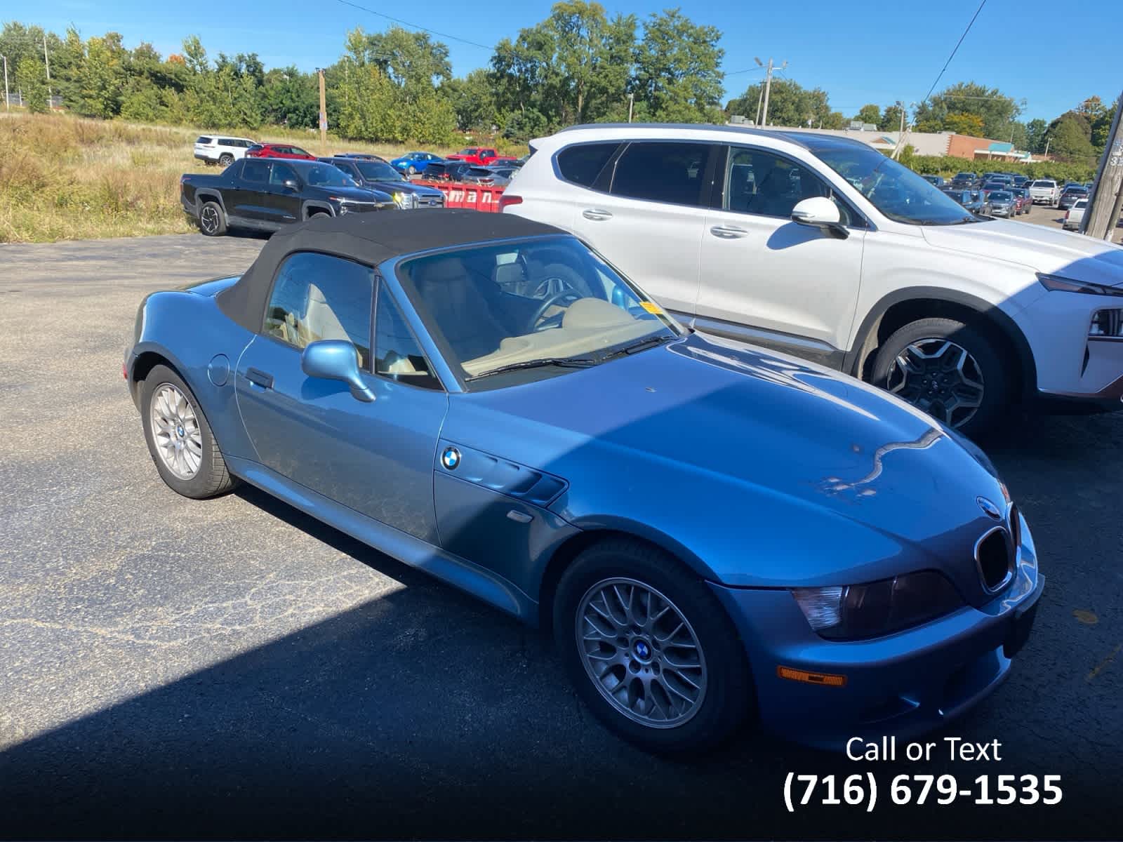 Used 2002 BMW Z3 2.5i 2.5i Z3 Roadster