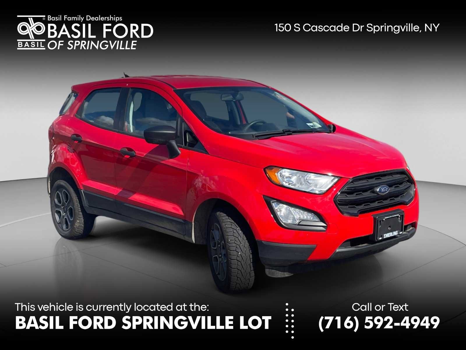 2022 Ford EcoSport S