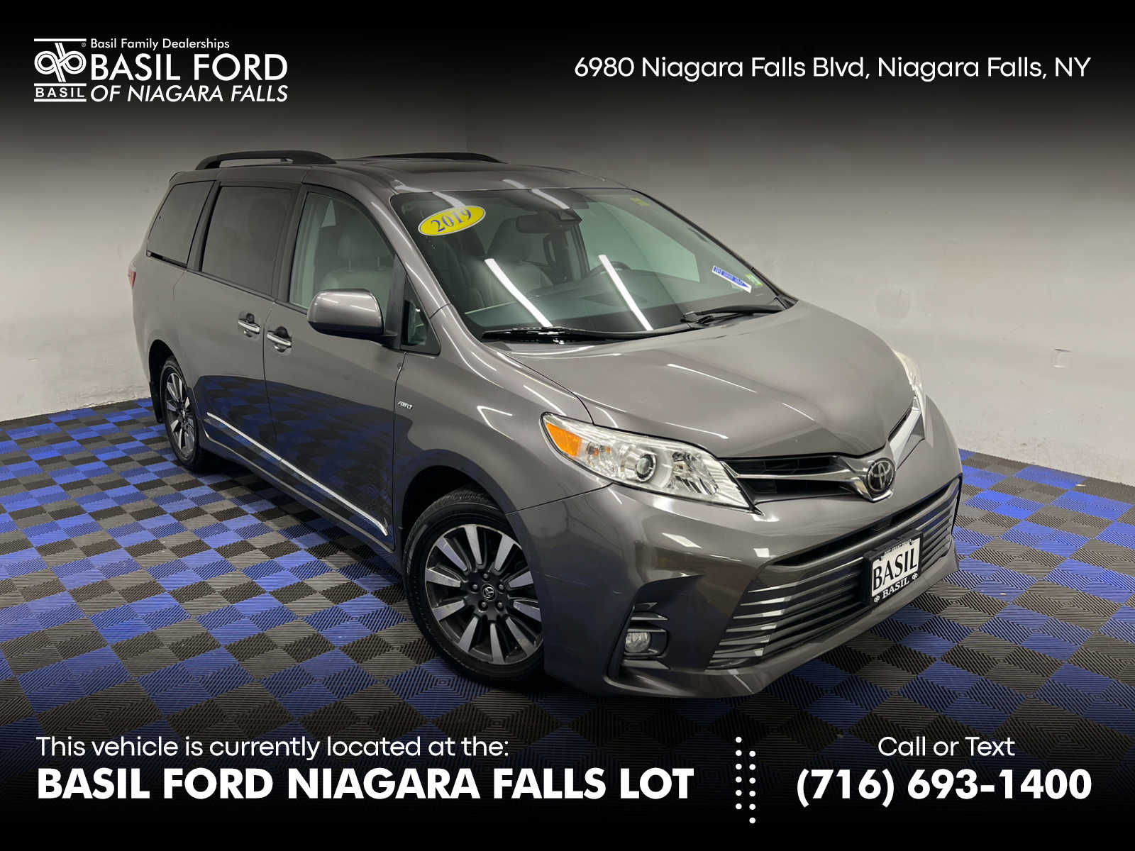 Used 2019 Toyota Sienna XLE Van