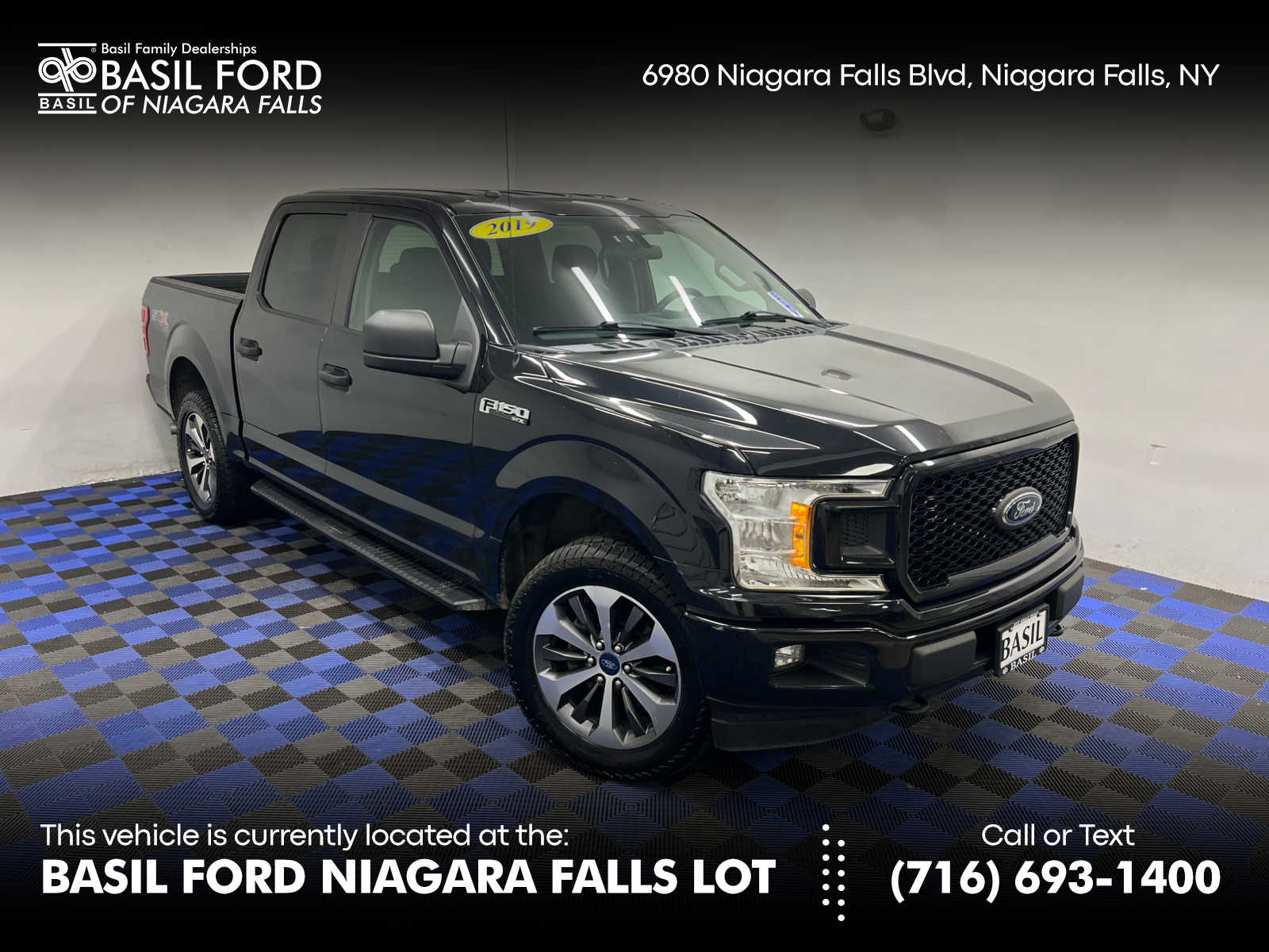 Used 2019 Ford F-150 XL 4WD Supercrew 5.5 Box Truck SuperCrew Cab
