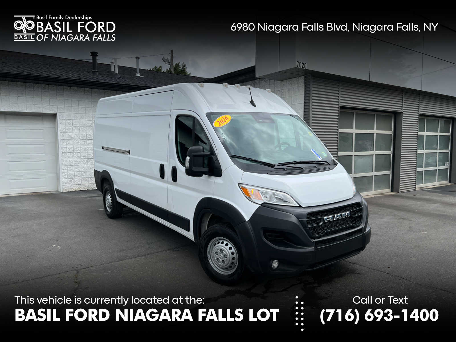 Used 2026 Ram Promaster Tradesman Van Cargo Van