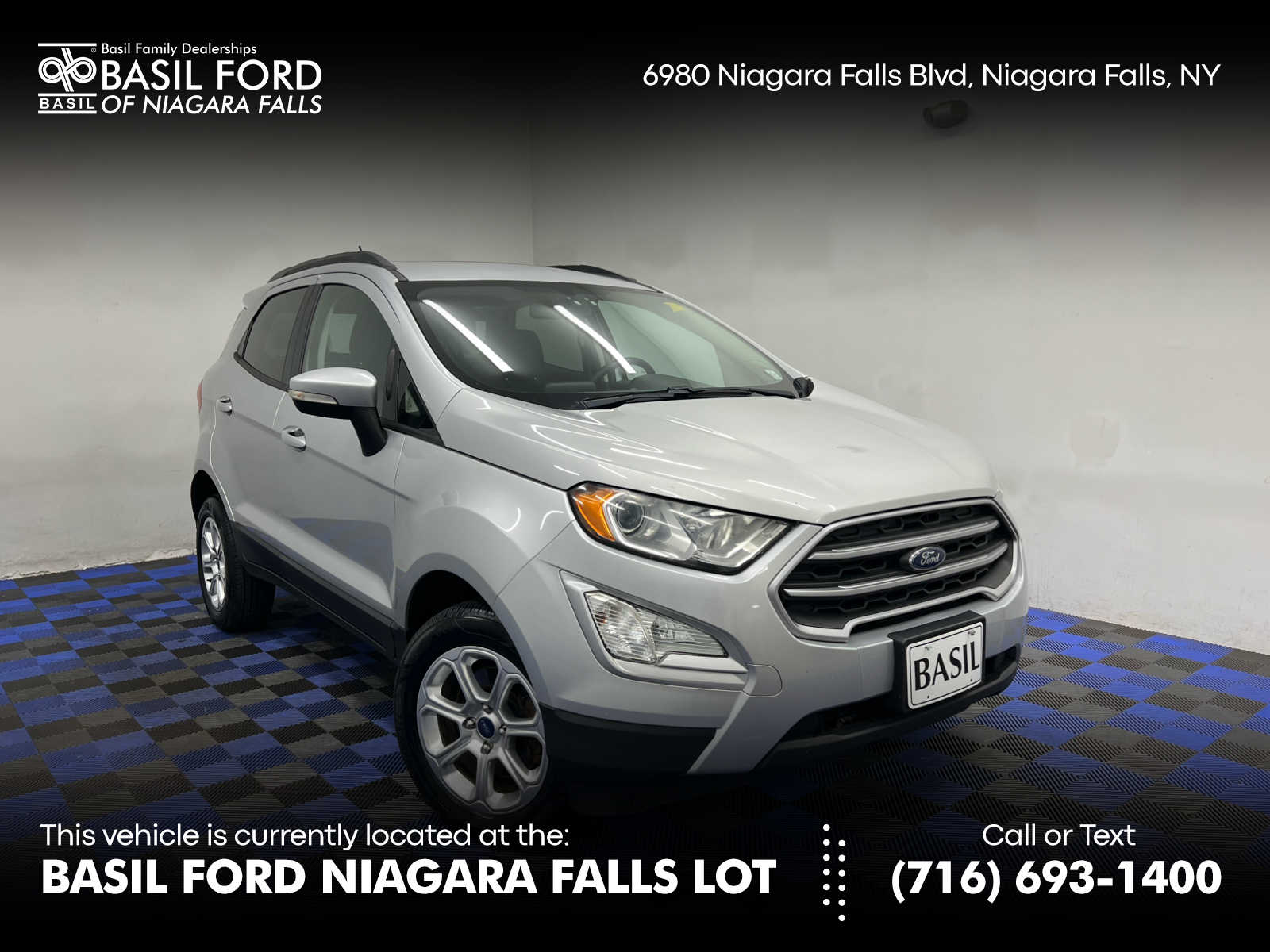Used 2019 Ford EcoSport SE SUV