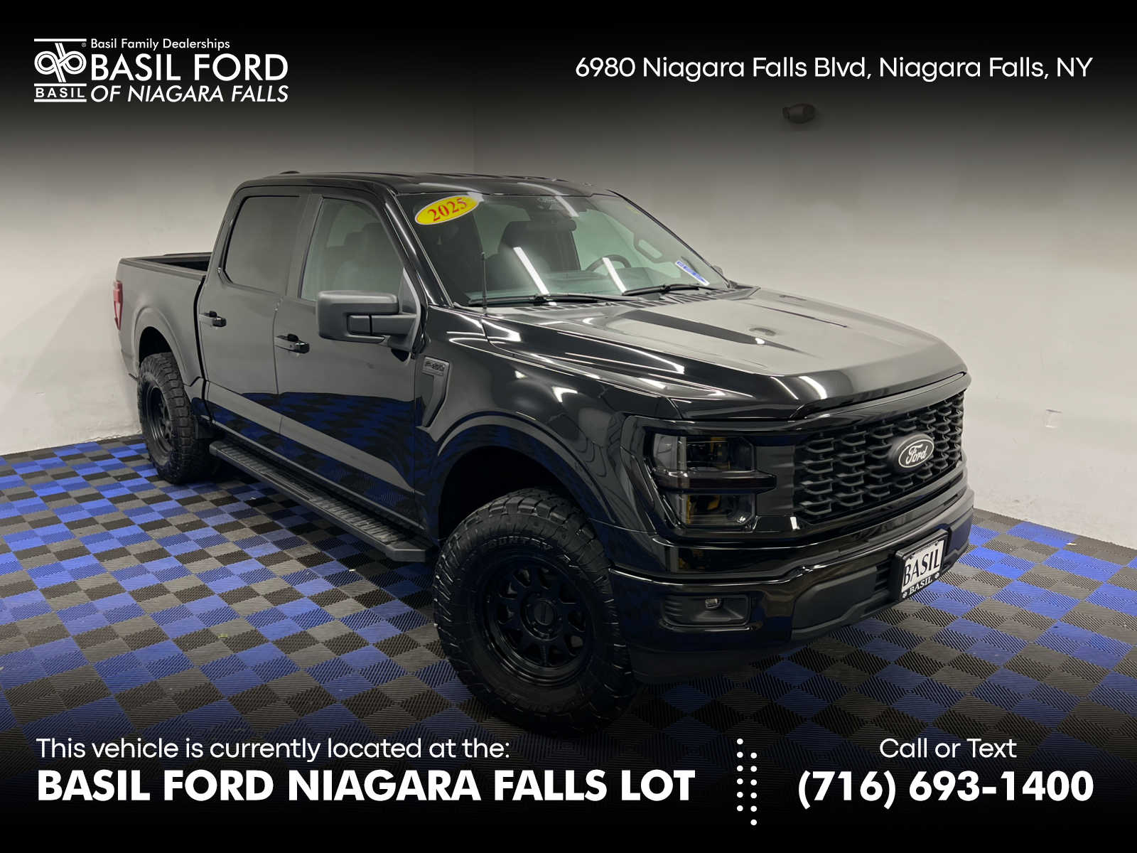 Used 2025 Ford F-150 STX 2WD Supercrew 5.5 Box Truck SuperCrew Cab