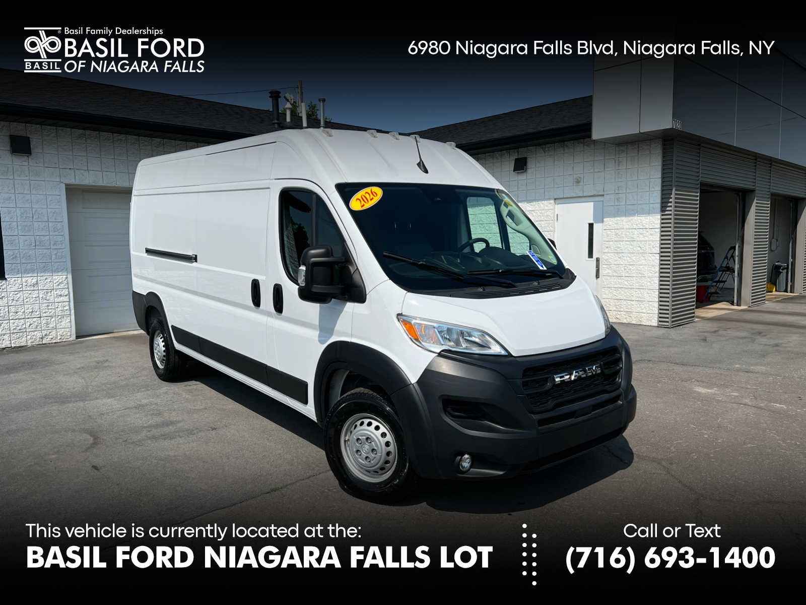 Used 2026 Ram Promaster Tradesman Van Cargo Van